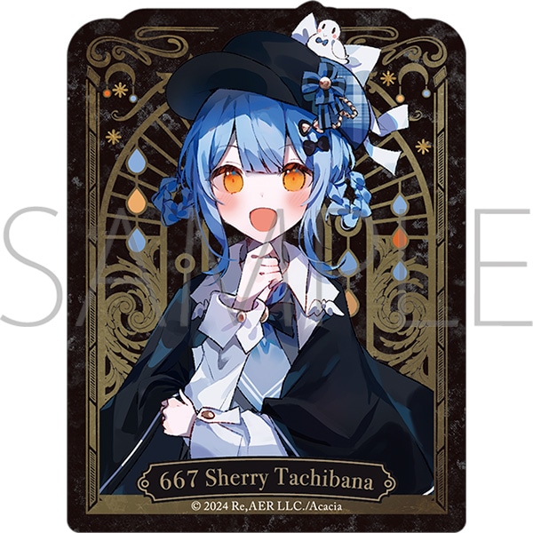 魔法少女ノ魔女裁判 ステッカー／橘シェリー: キャラグッズ