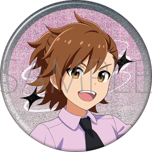 アイドルマスター SideM グリッター缶バッジ／岡村直央 サマー