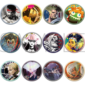 ストリートファイター6 キャラバッジコレクション／A: キャラグッズ