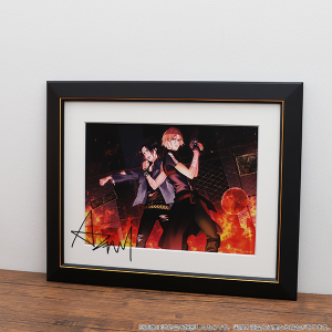 A3!展】東京会場 複製サイン入りキャラファイングラフ 三好 一成