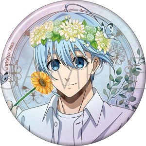 ブルーロック2期 ビッグホログラム缶バッジ／糸師 冴: キャラグッズ