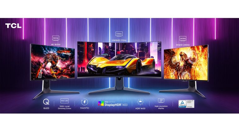 TCL QD Mini LED 34インチ モニター TCL、日本市場初の量子ドット