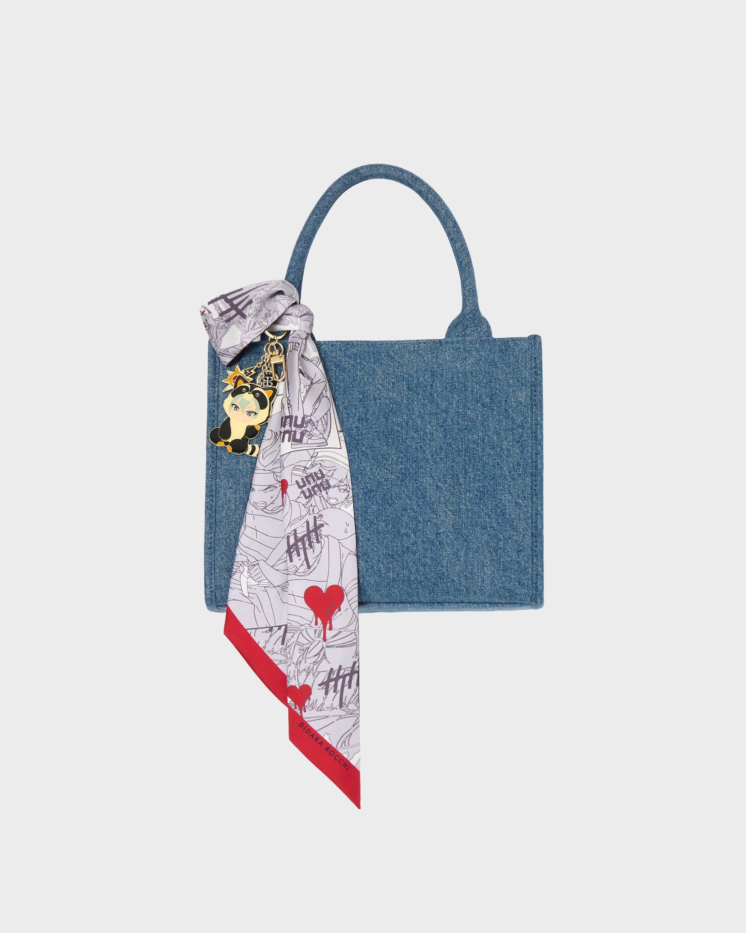 プリントシルクツイルスカーフ TD × DB HH1 | DIDARA BOCCHI