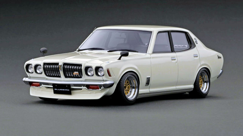 Ignition Model New Nissan Bluebird U 2000GTX (G610) - White