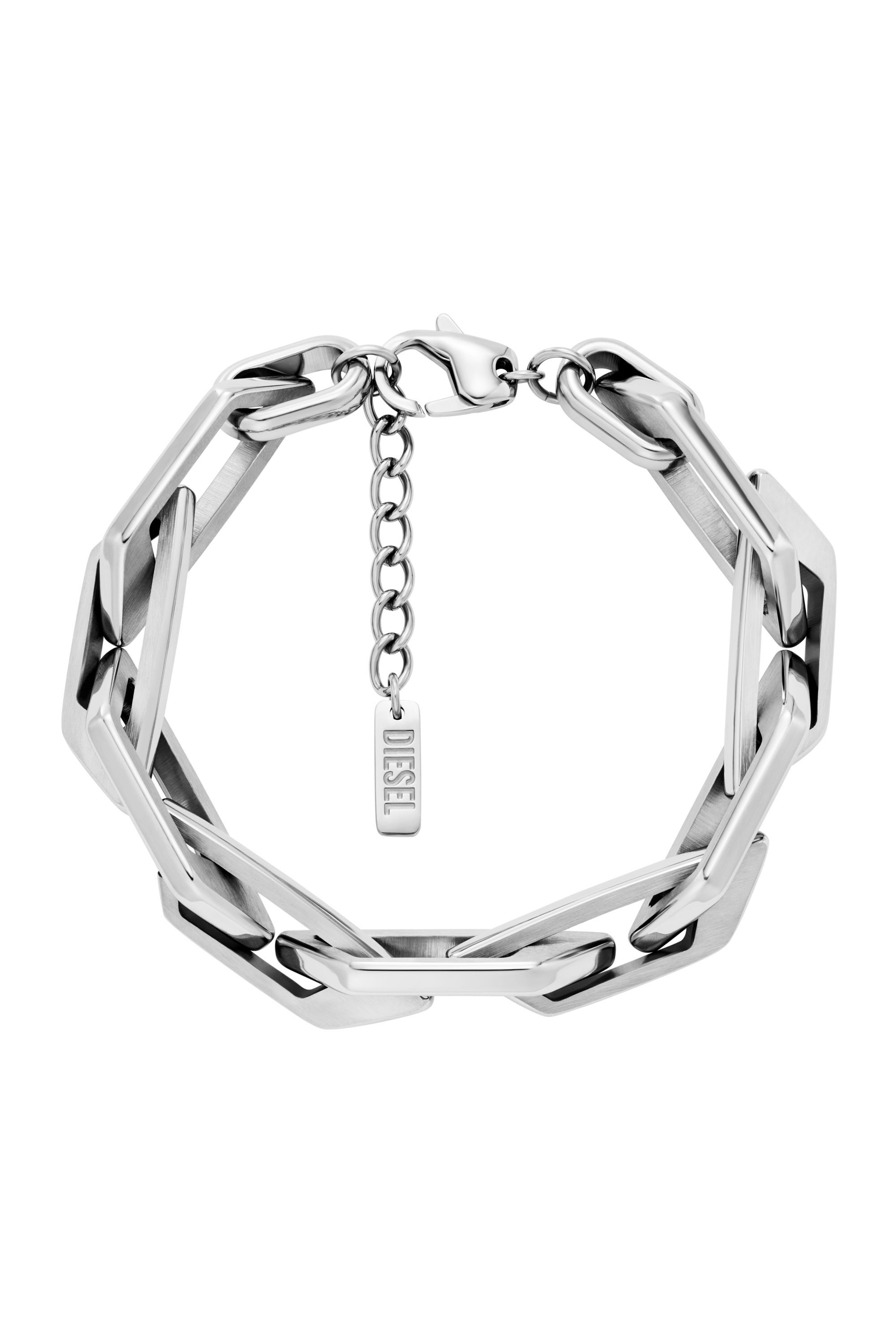 Women's Stainless Steel Chain Bracelet | Silver | Diesel