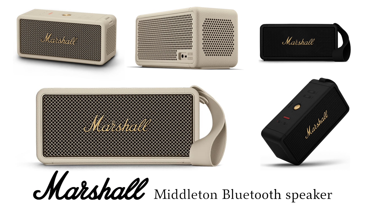 MARSHALL Bluetoothスピーカーに新色が追加!!