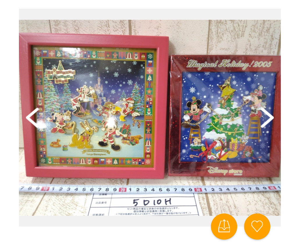 ディズニー定番グッズ！ディズニーのピンバッジ（ピンズ）の買取例