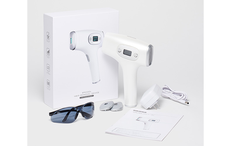 自宅で簡単にセルフ脱毛！冷却機能で痛みや乾燥も軽減する新家庭用脱毛