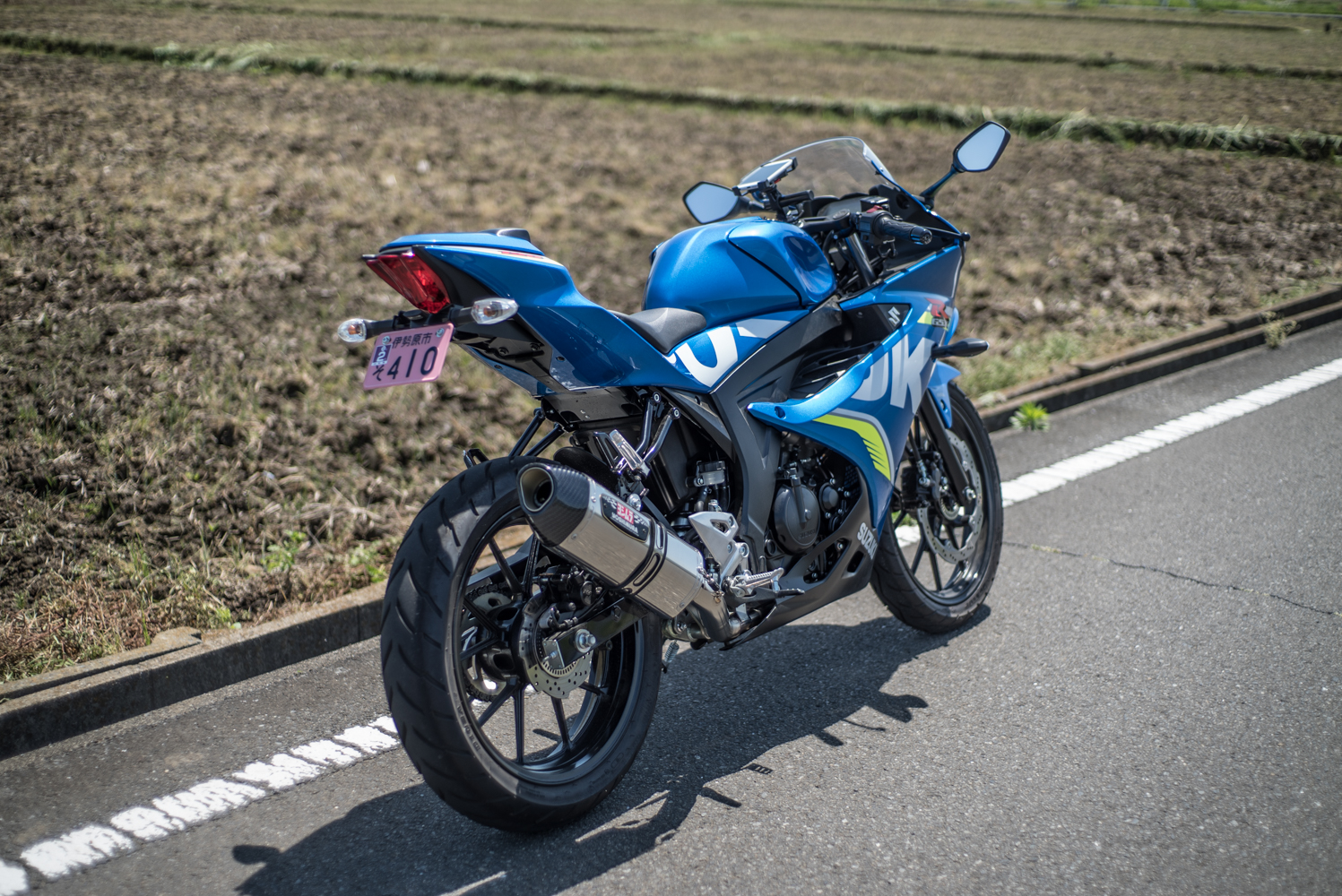 GSX-R125・シングルシートカウル取り付け – BeAuTiLiTy