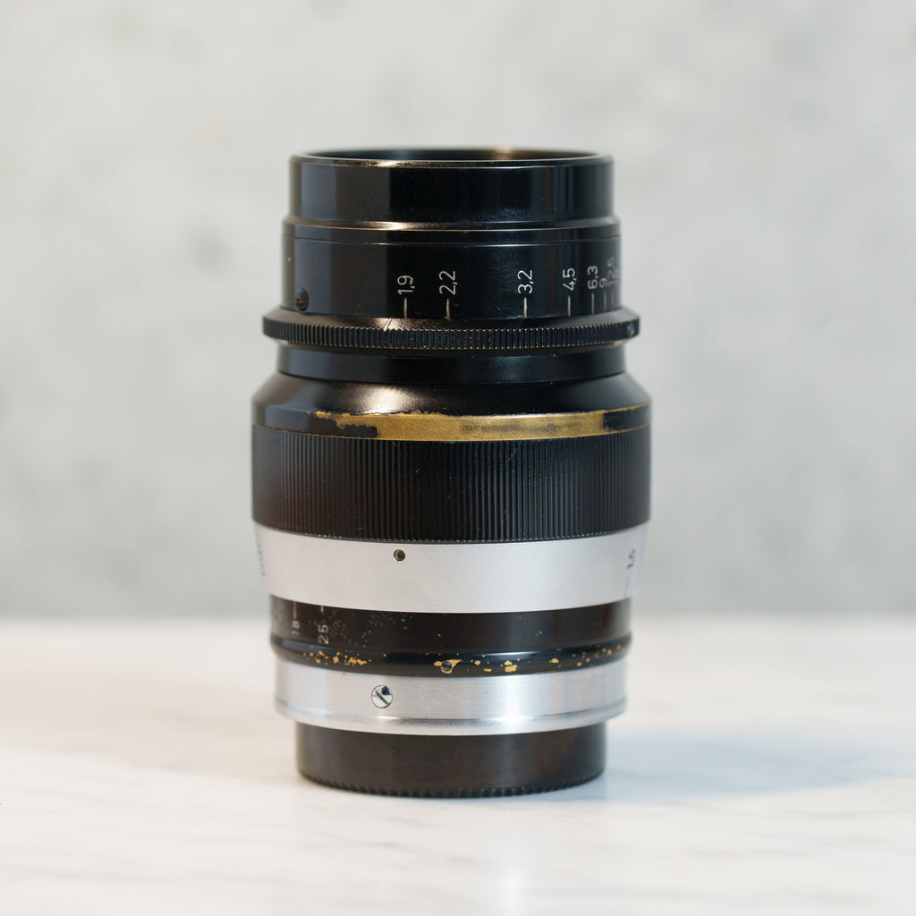 Leica Hektor 73mm f/1.9 ブラック/クローム Lマウント【OH済み