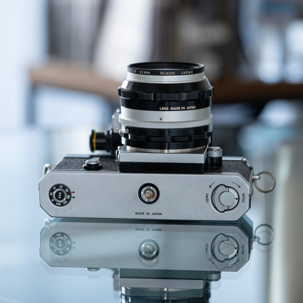 Nikon F Photomic TN+Nikkor-S Auto 50mm f/1.4 – Doppietta-Tokyo