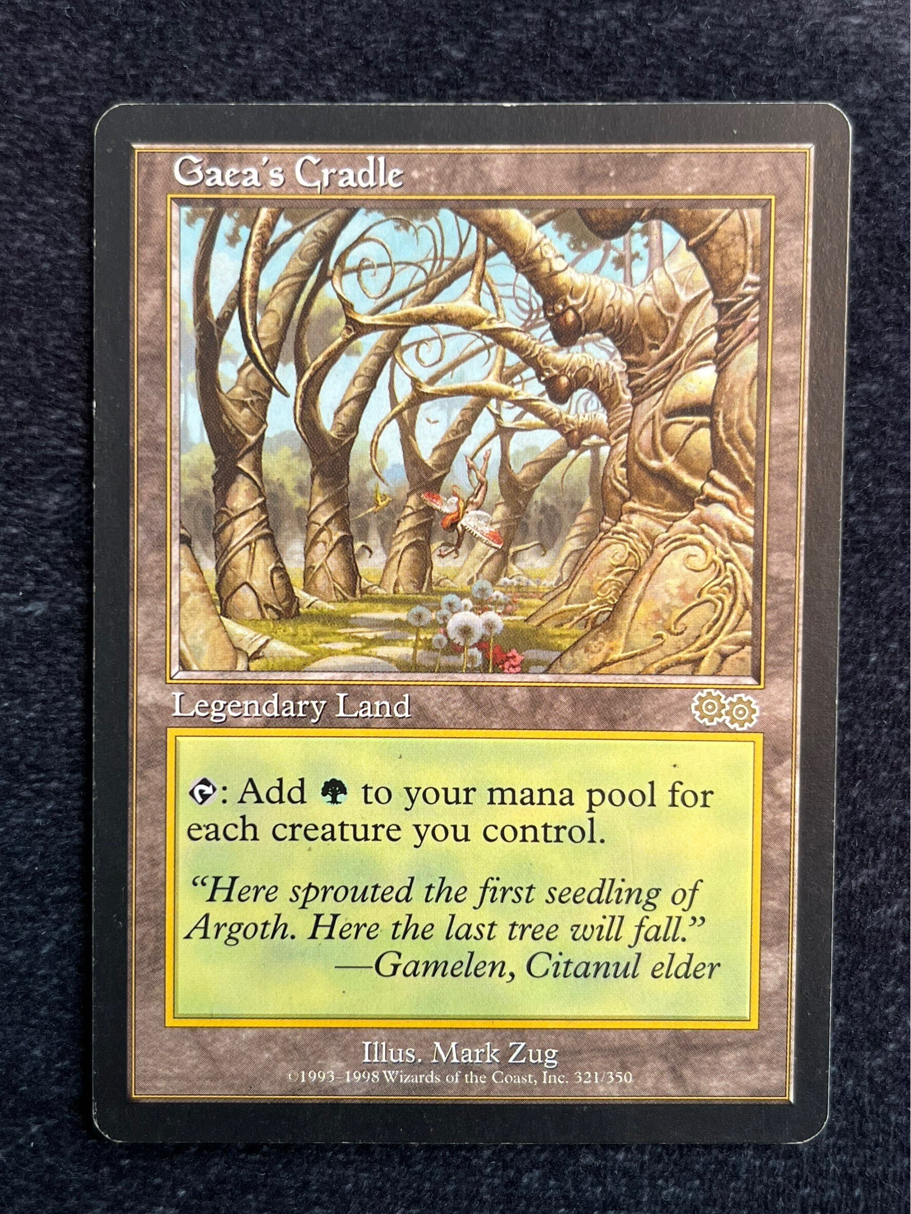 不毛の大地 韓国語1枚 ハングル マジックザギャザリング mtg 不毛の