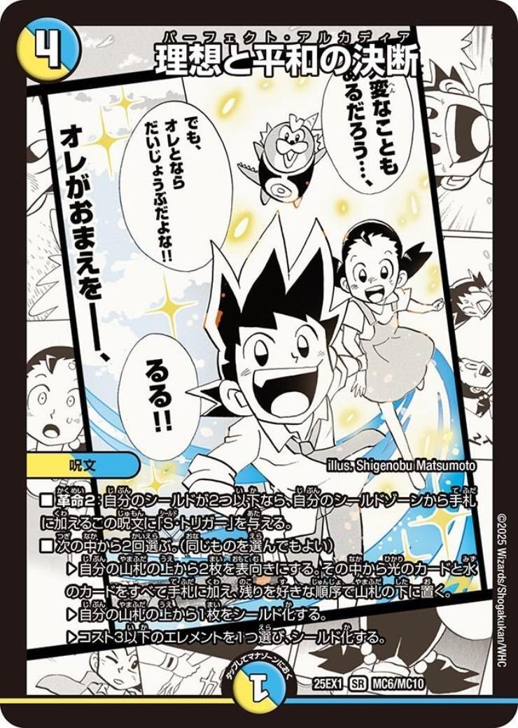 理想と平和の決断(切札るる)(MC6/MC10) | SR | ドラゴンスター