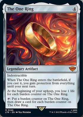 LTR)The One Ring(0791)(拡張枠)(サージ)(F)/一つの指輪 | (FOIL)神話