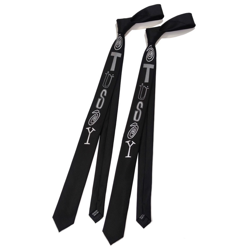 Readystock Stussy Ransom Jacquard Embroidery Tie Necktie | Shopee