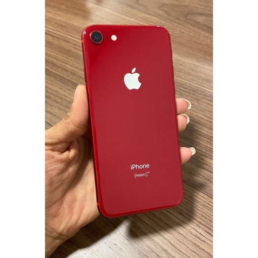 Celular IPhone 8 vermelho 64 GB novo vitrine 100% original envio