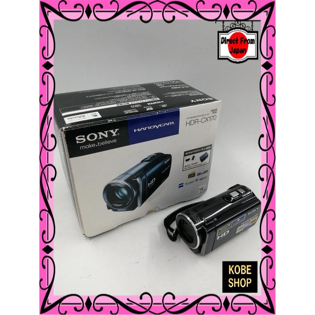 SONY HDR-CX170ビデオカメラ ほぼ新品 4090 SONY HDR-CX170ビデオ