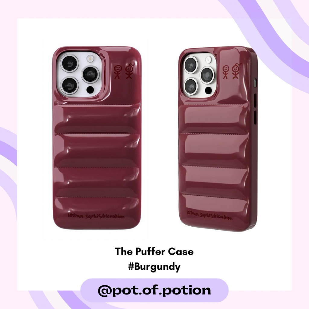 Urban Sophistication The Puffer Case (iPhone 16 15 14 13 Pro Max