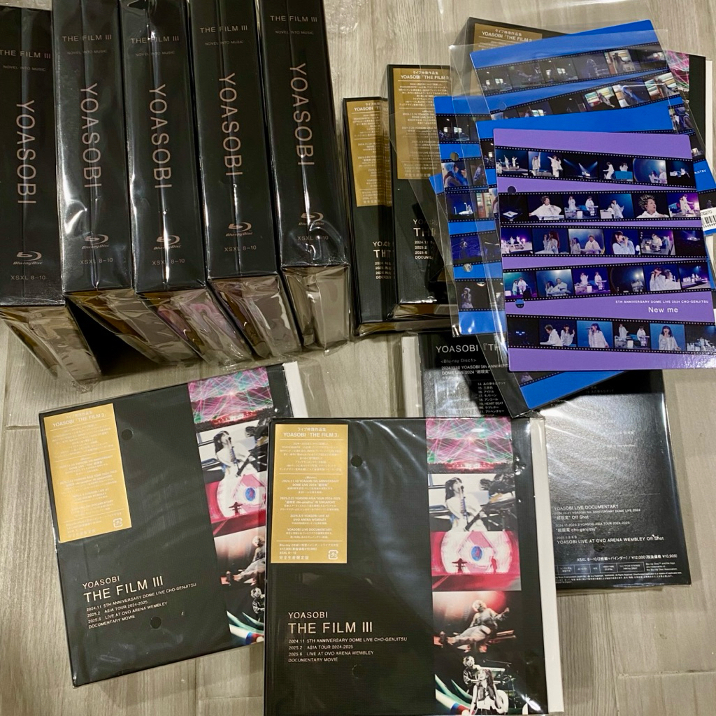 日本進口版預購🇯🇵特典Yoasobi Film 3 完全限定盤藍光演唱會影像
