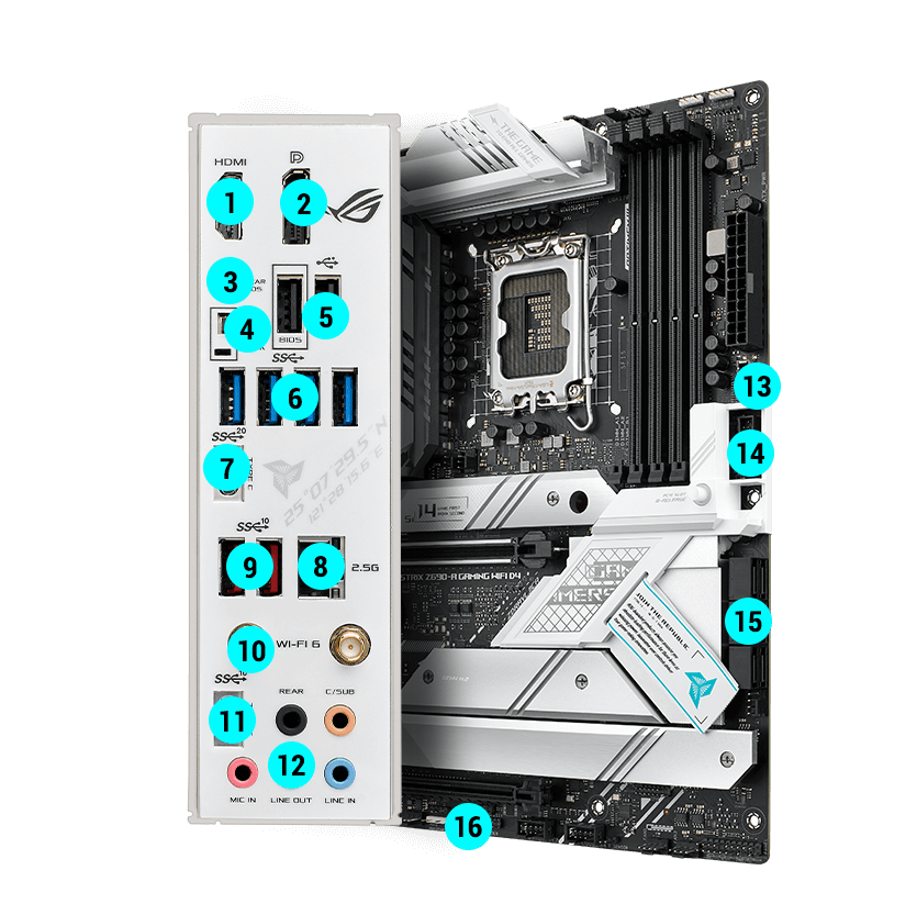 ROG Strix Z690-A Gaming WiFi D4｜マザーボード｜ROG JAPAN