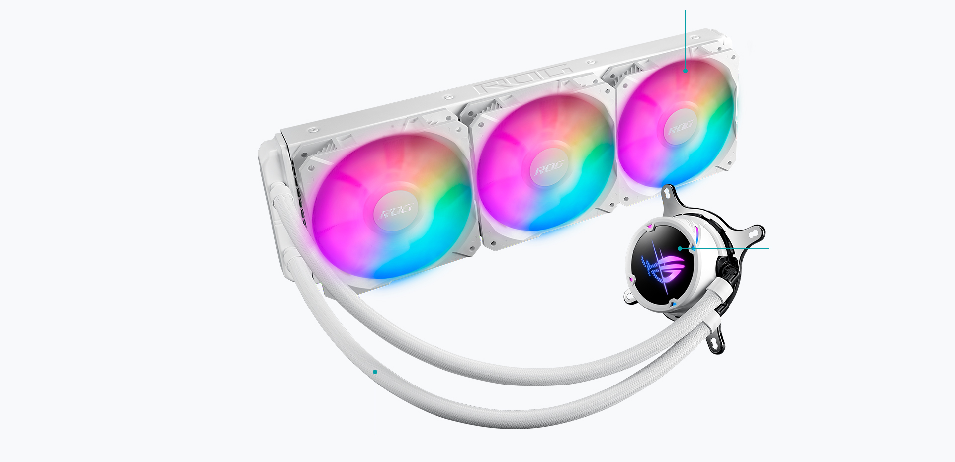 ROG STRIX LC II 360 ARGB WHITE EDITION | Cooling | ROG United States