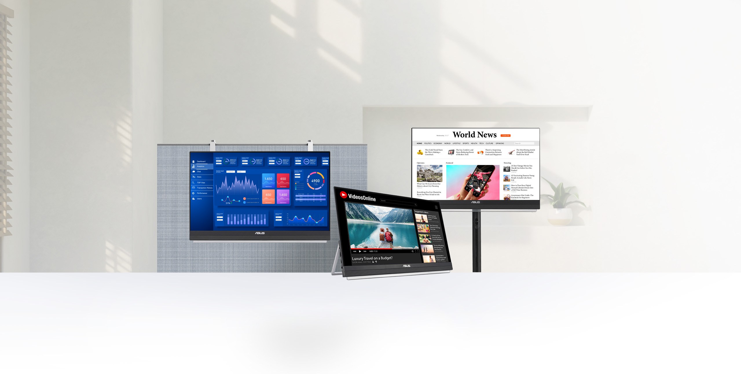 ZenScreen MB229CF｜Monitors｜ASUS USA