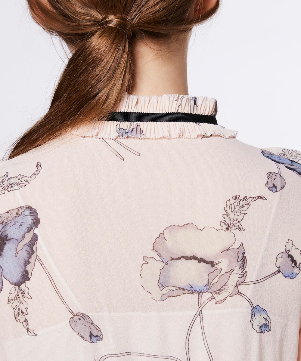 Sov. / フラワーシフォンワンピース DRESS Night STORE | ダブル