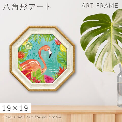 dショッピング |風水 開運 絵画 アートパネル 八角 鳥 玄関 トイレ