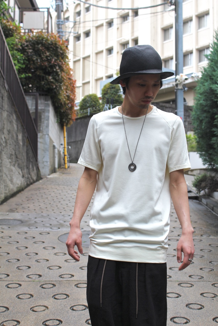 DEVOAのWashi Shirt (Japanese Paper) and Cotton Jersey Short Sleeve