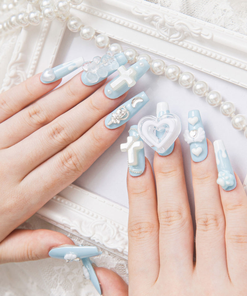 ミルキークロスエンジェルネイルチップ – レディースファッション通販