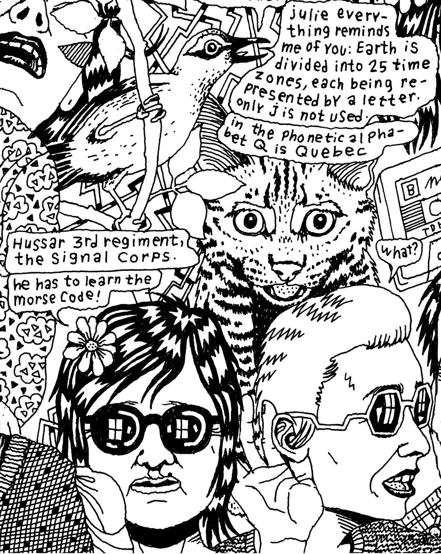 Julie Doucet returns with Time Zone J! – Drawn & Quarterly