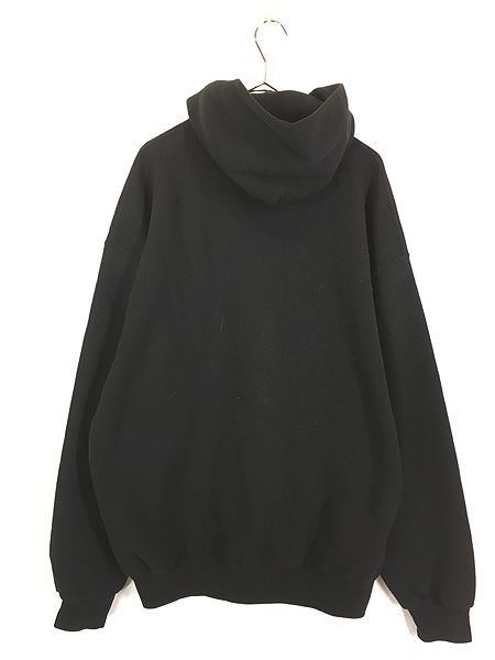 古着 90s Russell 無地 ソリッド セットイン スウェット ジップ