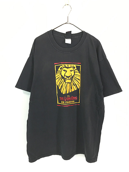 古着 Disney THE LION KING ライオンキング ミュージカル Tシャツ XL
