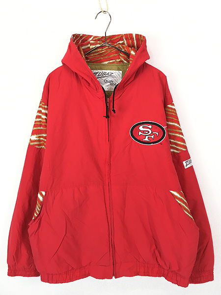 古着 90s USA製 ZUBAZ × Chalk Line NFL San Francisco 49ers