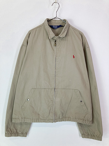 古着 90s USA製 Polo Ralph Lauren ワンポイント コットン ツイル