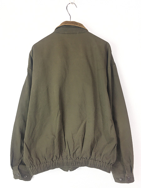 古着 Polo Ralph Lauren 襟 コーデュロイ 裏地 チェック ワンポイント