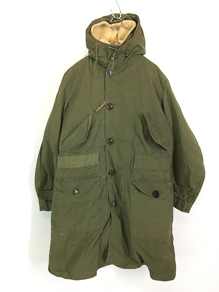 最終売り尽し】古着 50s 米軍 M-47 「Overcoat Parka with Pile Liner