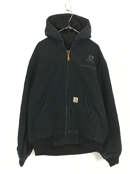 古着 00s Carhartt 裏地 メッシュ ブラック ダック アクティブ