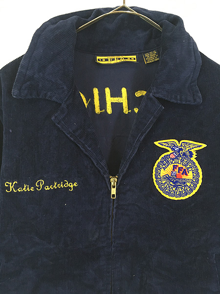 古着 00s- 「MICHIGAN」 豪華 チェーン 太畝 コーデュロイ FFA