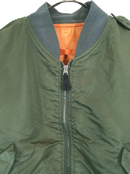 古着 90s USA製 Alpha Industries L-2B 「7448J」 ミリタリー ライト