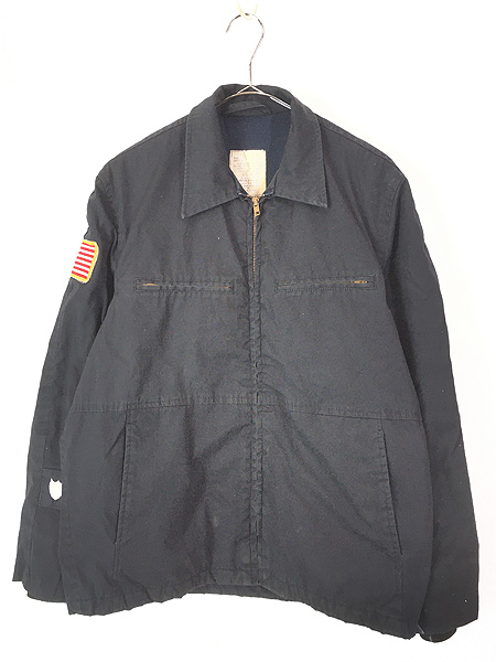 古着 70s 米軍 USN 「Utility Dark Blue」 ミリタリー ネイビー