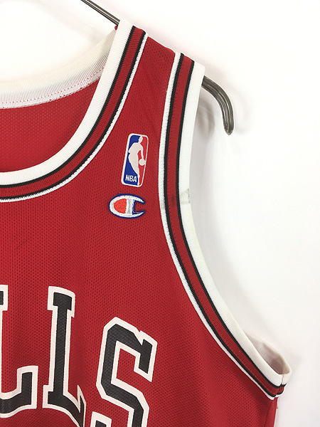 古着 90s USA製 Champion NBA Chicago BULLS ブルズ No23 「JORDAN