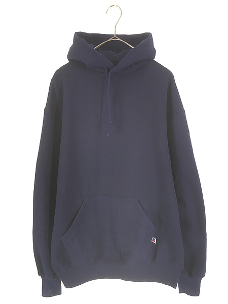 古着 90s PLUMA 無地 ソリッド 裏サーマル セットイン スウェット