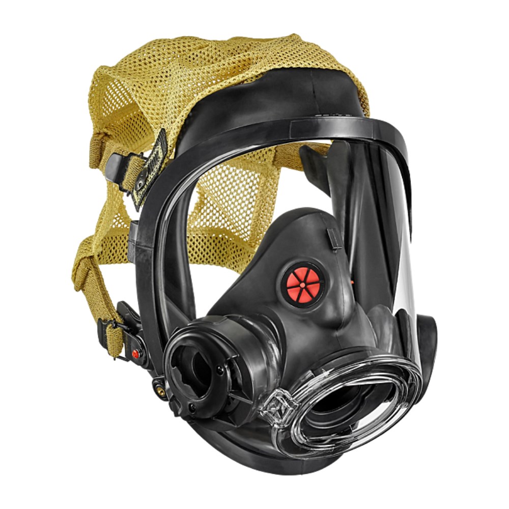 Scott Safety Full Face Respirator With 5-Strap Kevlar Head Harness