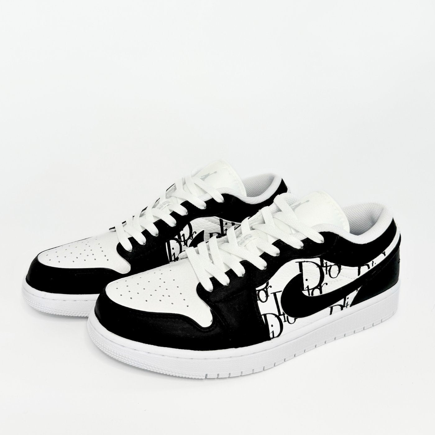 Black Dior Jordan 1 Low