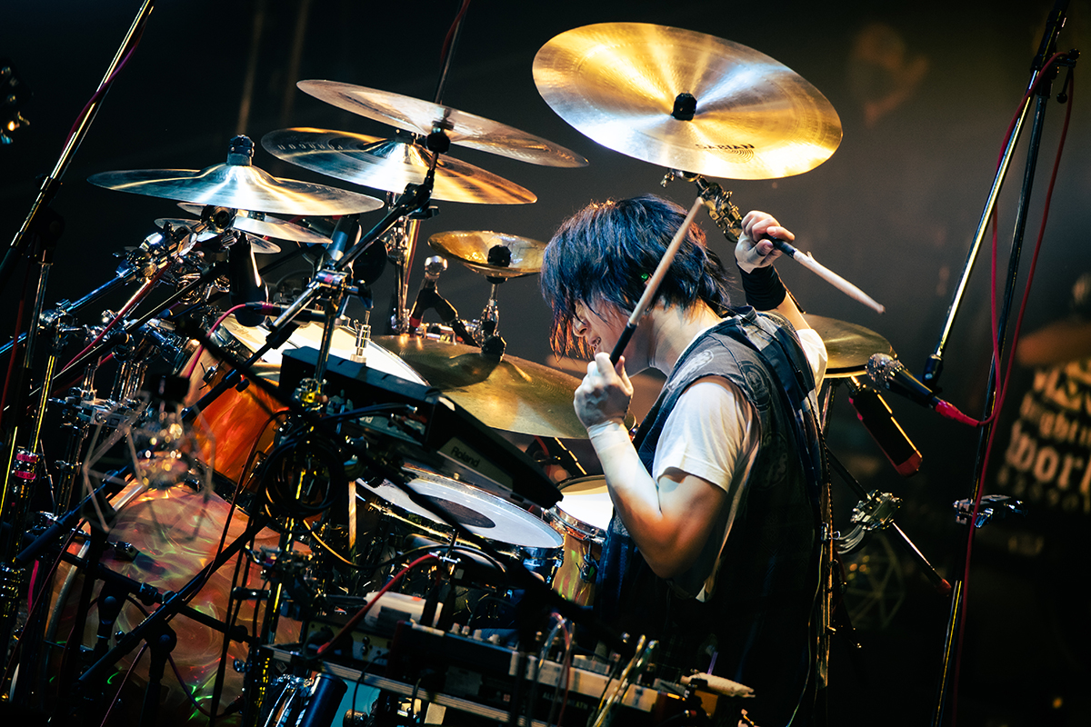 MUCC ムック メンバー全員直筆 サイン 入り SATOち本人使用ドラム