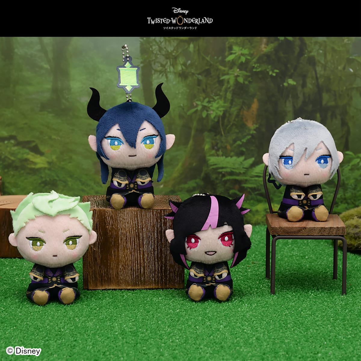 ディアソムニア寮生の& you 式典服キーチェーンマスコット！セガ