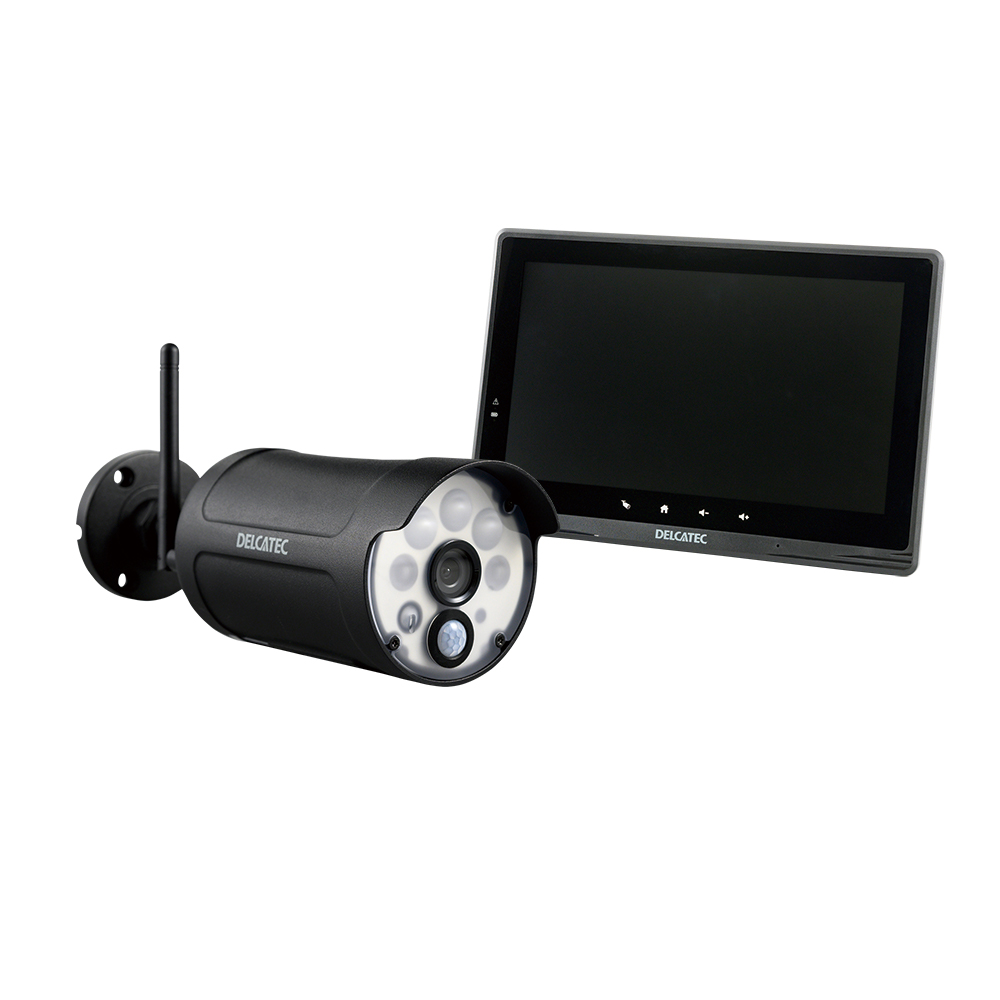 センサーライト付ワイヤレスフルHDカメラ＆10inch | 製品情報 | DX