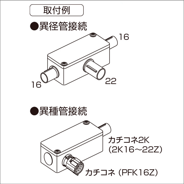 日動電工】カチコネユニバーサル 無方出（アイボリー） RMZJHW: |e431