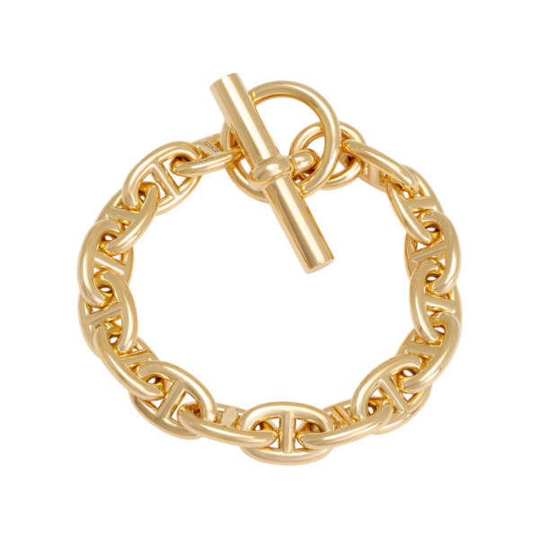 未使用] エルメス シェーヌダンクル PM 16コマ H218835B ブレスレット